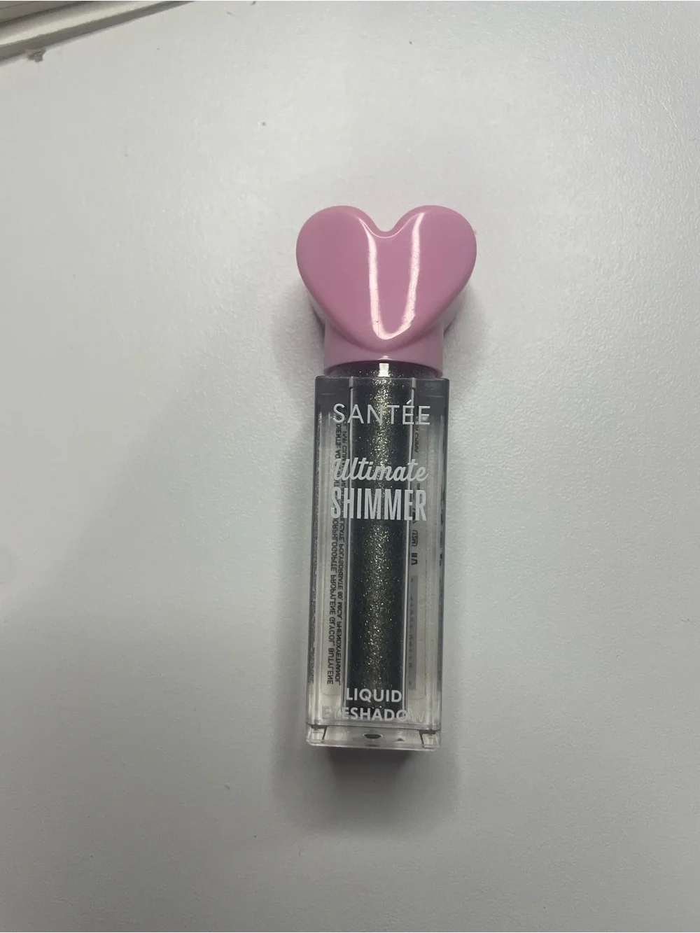 Shimmery Liquid Eyeshadow Trio — Pink Heart Caps, Pink